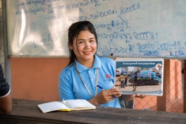 2024 03 05 Wa MA Kampong Chhnang Borribo Chhaya Nhor ឆាយ៉ា ញ៉រ Sale Agent Photo by Jason Kret i DE15