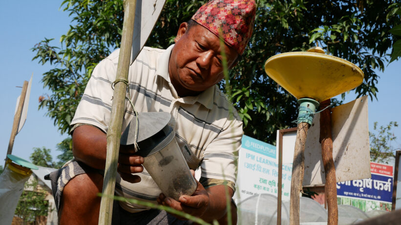 16 9 Farmer Looking At Soil Nepal